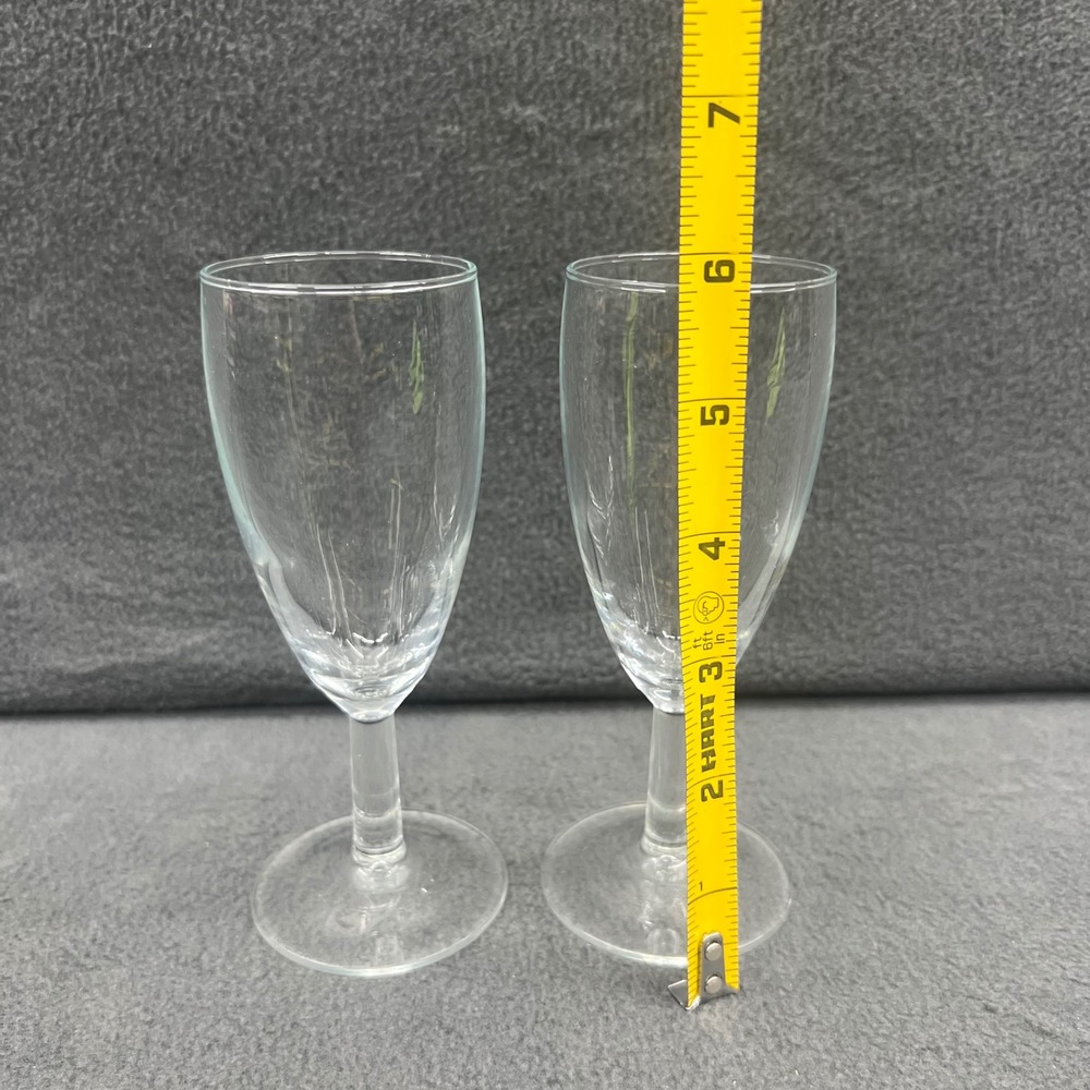 Set of 2 Elegant‎ Wine Glasses Small Cordial Glasses Barware Drinkware - Picture 5 of 6